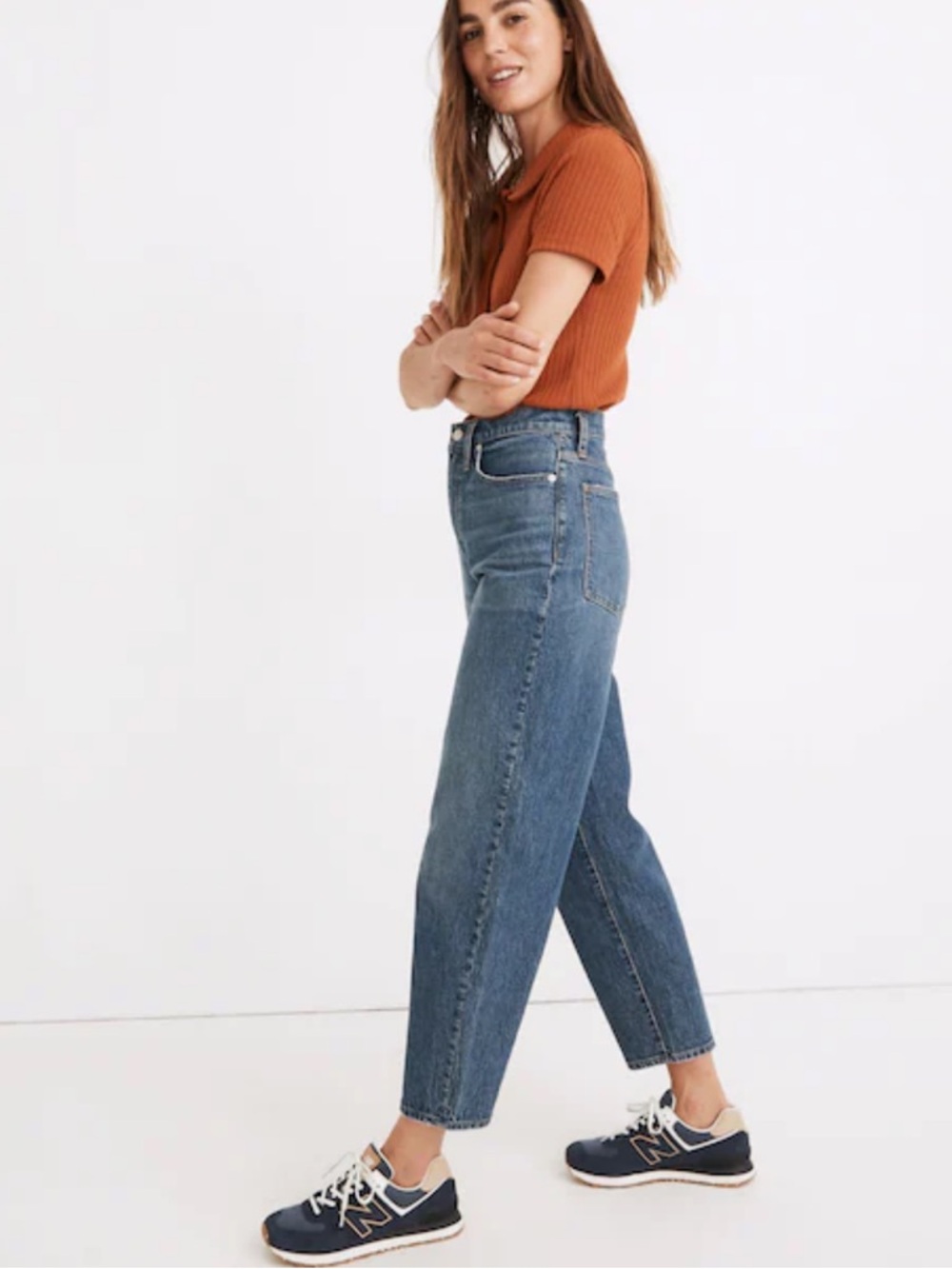 Madewell balloon jeans